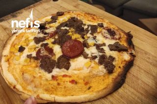 Şipşak İncecik Hafif Mi Hafif Pizza Tarifi