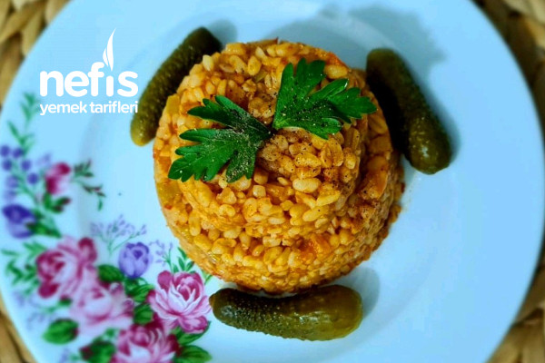 Zeytinyağlı Nefis Bulgur Pilavı