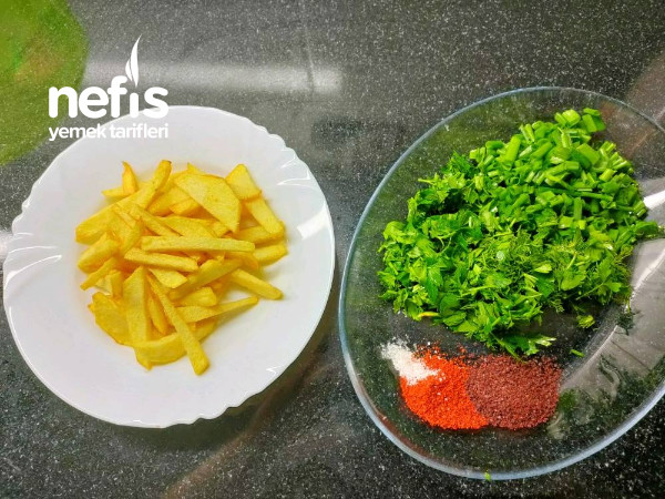 Kızarmış Patates Salatası