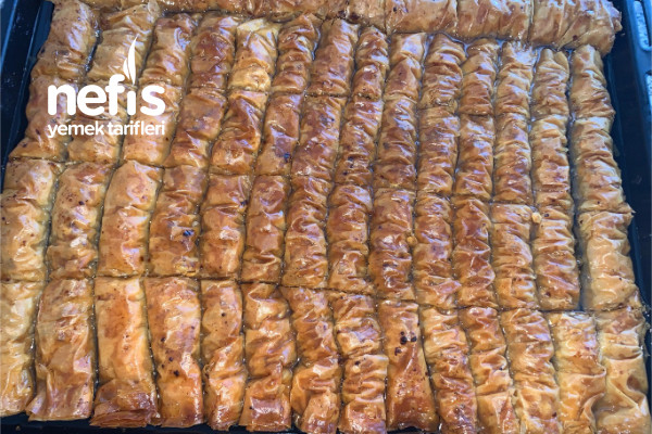 Çıtır Çıtır Hazır Yufkadan Büzgülü Baklava Tarifi