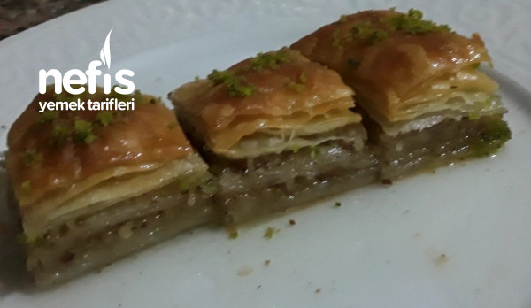 Sodalı Çıtır Çıtır Cevizli Ve Etimekli Baklava (4 Bezeli Kolay Yöntemle)