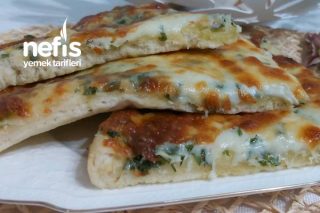 Sarımsaklı Yeşil Pizza Tarifi