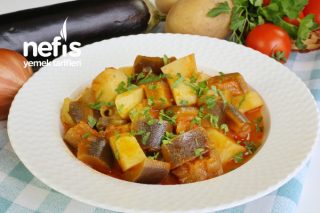 Patlıcanlı Türlü Yemeği (videolu) Tarifi