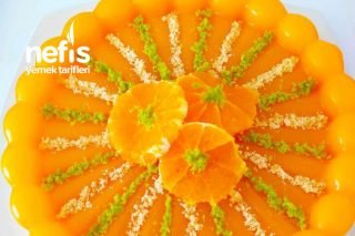 Portakallı Muhallebili Pasta Tarifi