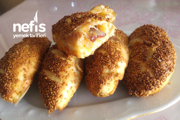 Şipşak Simit Poğaça (Mayasız Çıtır) Tarifi