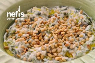 Çam Fıstıklı Buğdaylı Semizotu Salatası Tarifi