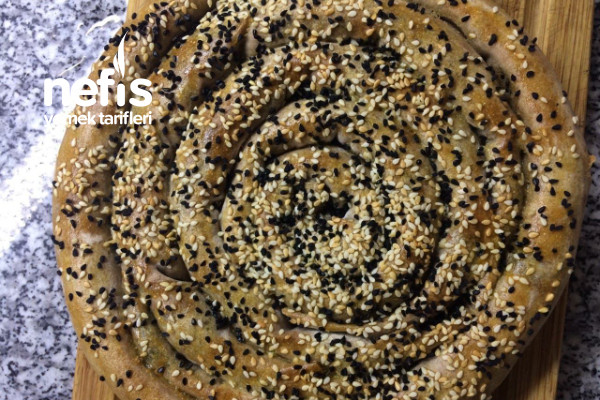 Glutensiz Ispanaklı El Açması Börek