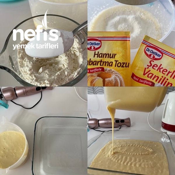 Borcamda Mozaik Kek Nefis Yemek Tarifleri