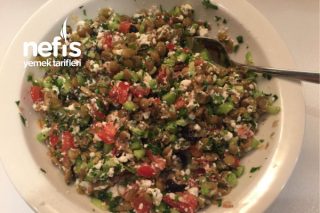 Yeşil Mercimek Salatası (Protein Deposu) Tarifi
