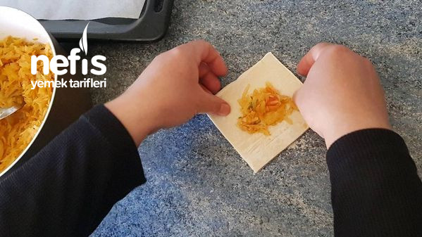 Rendelenmiş Patatesli Muhteşem Milföy Börek (Videolu) Nefis Yemek