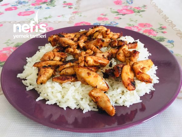 Chicken Doner on Rice (Πρακτικό Κύριο Γεύμα με Κοτόπουλο)