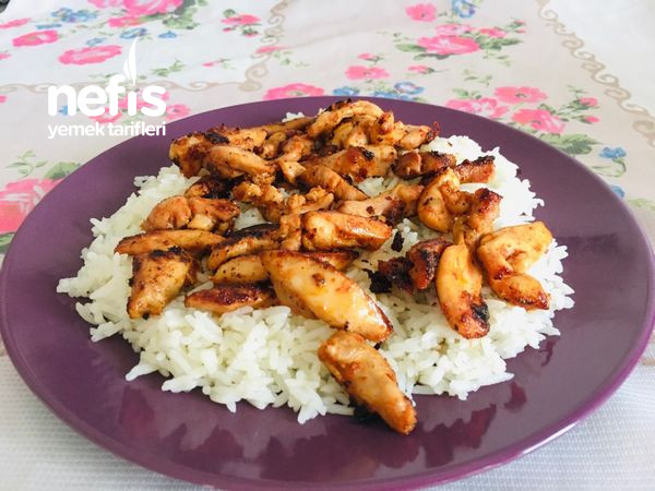 Chicken Doner on Rice (Πρακτικό Κύριο Γεύμα με Κοτόπουλο)