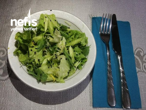 Yemelere Doyamayacağınız Yeşil Salata