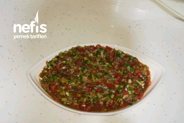 Gerçek Kaşık Salatası (Restoran Usulü) (Videolu)