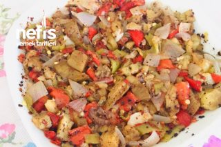 Közlenmiş Sebze Salatası Köz Salatası (Ara Soğuk Meze) Tarifi
