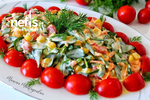 Havuçlu Semizotlu Yaz Salatası (Favoriniz Olacak)