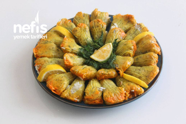 Kabak Çiçeği Dolması - Nefis Yemek Tarifleri - #9576310