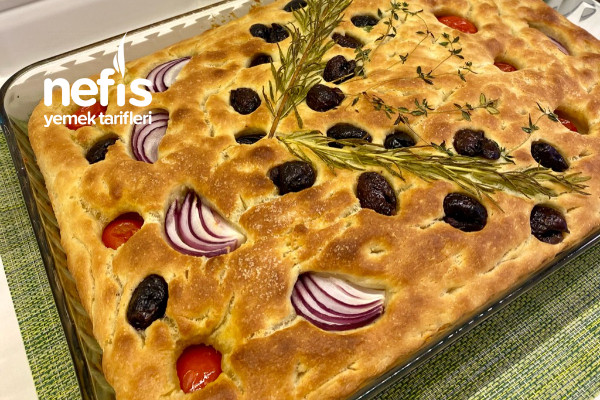 İtalyan Ekmeği (Focaccia)