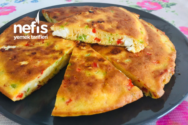 Börek Tadında Omlet Omlet Kek Omlet Börek (Kahvaltılık)