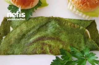Kahvaltınız 5 Dakikada Hazır Kaşarlı Yeşil Omlet Tarifi - Kaşarlı Omlet Nasıl Yapılır (Videolu)