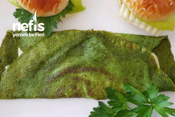 Kahvaltınız 5 Dakikada Hazır Kaşarlı Yeşil Omlet Tarifi – Kaşarlı Omlet Nasıl Yapılır (Videolu)