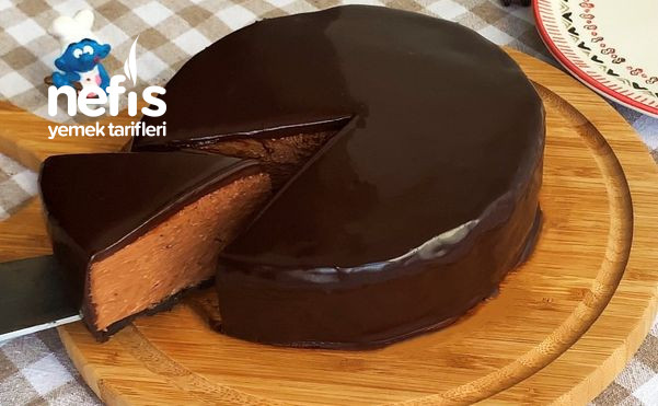 Çikolatalı Cheesecake  Fırın Yok Jelatin Yok (Videolu)