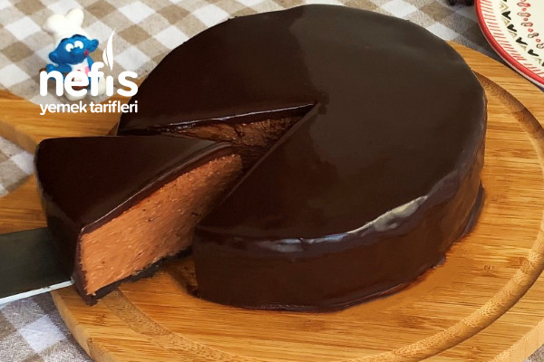 Çikolatalı Cheesecake  Fırın Yok Jelatin Yok (Videolu)