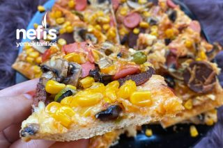 Aşırı Lezzetli Pizza Tarifi (Videolu)