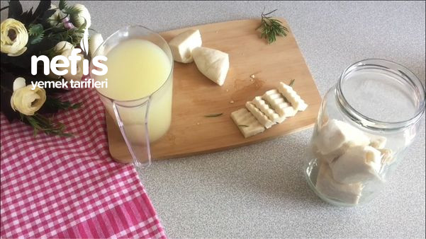 Mayasız Kaşar Peyniri Lezzetinde Beyaz Peynir Tarifi (Videolu)