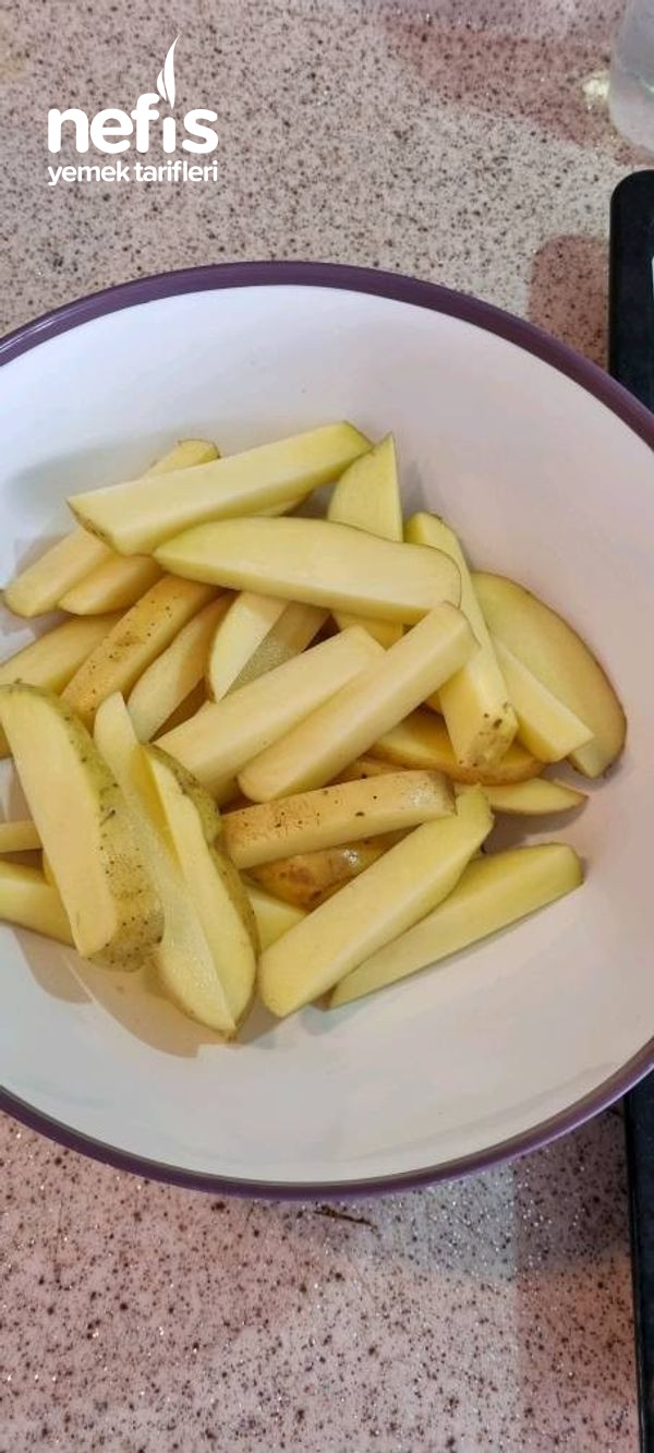 Baharatlı Elma Dilimi Patates