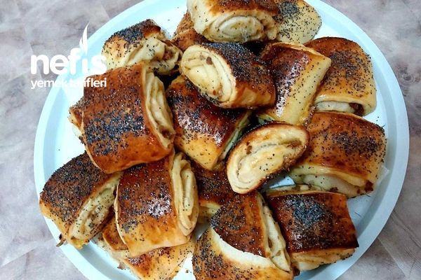 Börek Tadında Kıymalı Poğaçam (Püf Noktalarıyla)