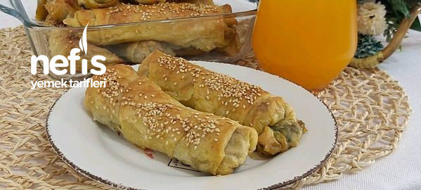 Pazılı Kaşarlı Sarma Börek