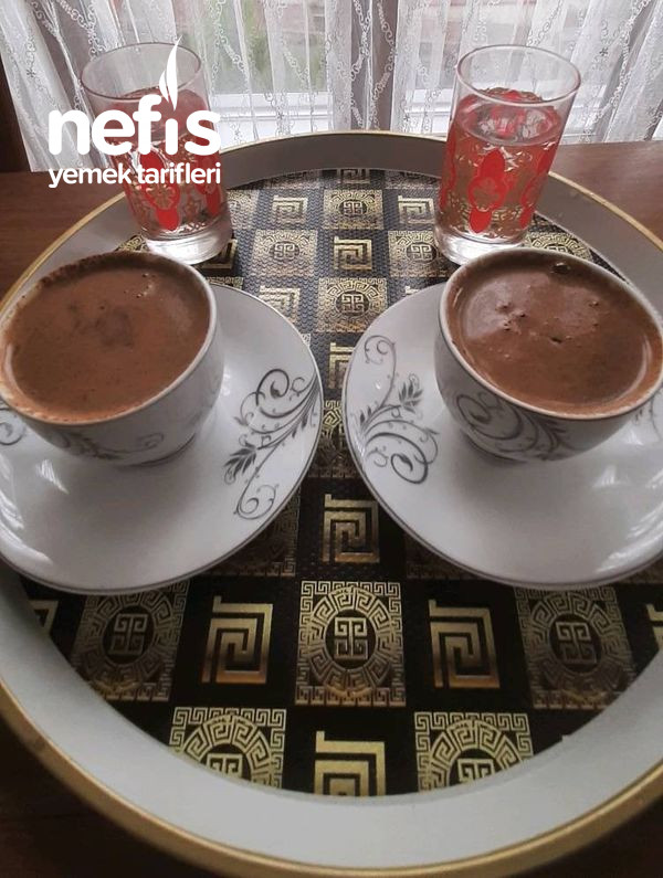 Bitter Çikolatalı Sade Sütlü Türk Kahvesi