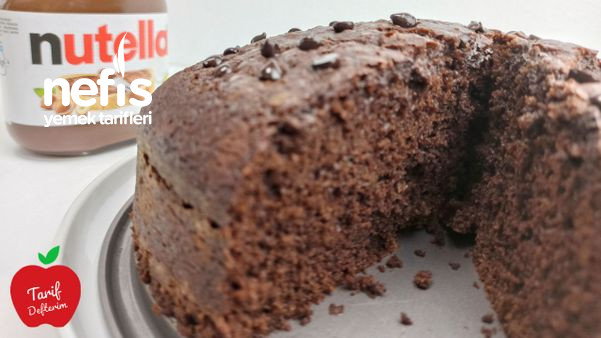 Yumuşacık Çikolatalı Kek Tarifi (Nutella Kek Nasıl Yapılır) Videolu