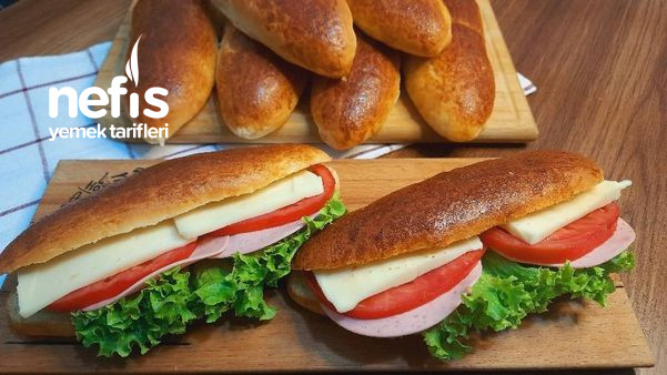 Evde Yumuşacık Sandviç Ekmekleri Yapalım Videolu
