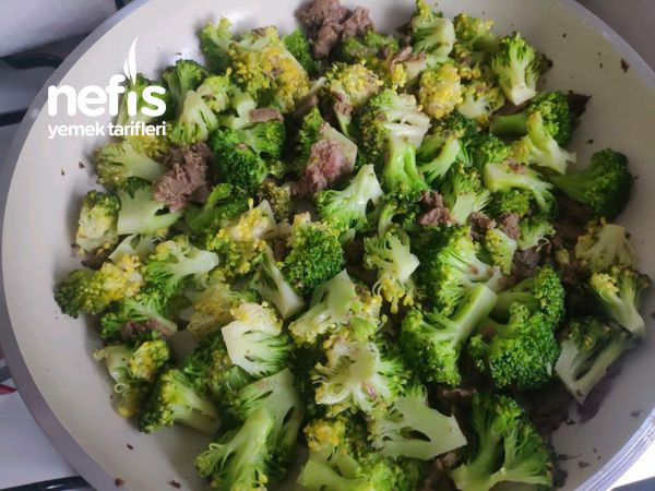 Kavurmalı Brokoli