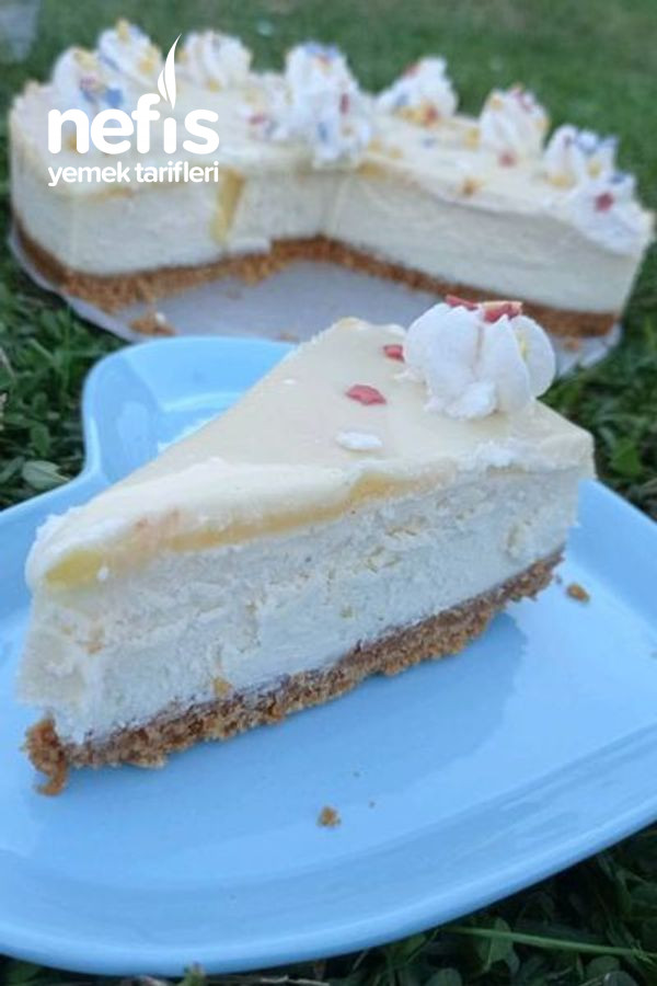 Beyaz Çikolatalı Limonlu Çifte Lezzet Cheesecake