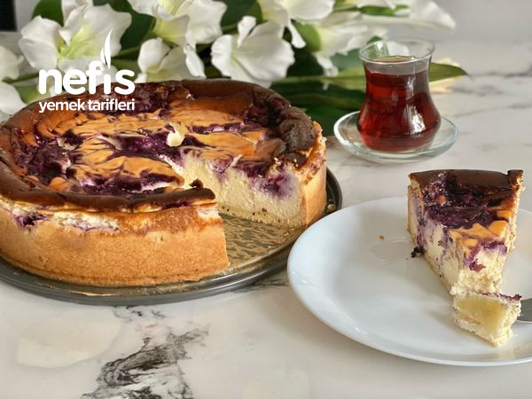 Yaban Mersinli Cheesecake