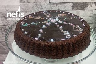 Çikolatalı Kek (Tart Kalıbında) Tarifi