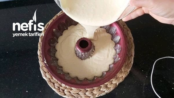 Puding Dolgulu Kek / Değişik Kek Tarifleri (Videolu)