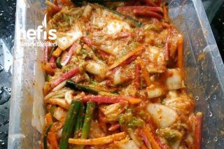 Vegan-Vejetaryen Kimchi (Kore Turşusu) Tarifi