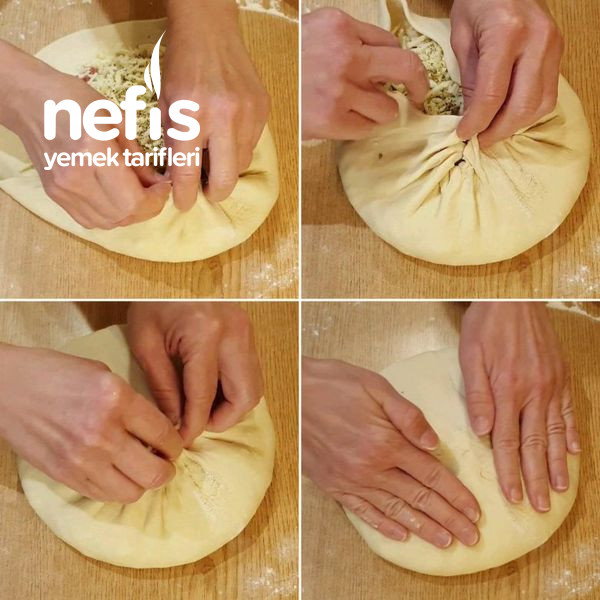 El Yapımı Kekik Ve Sucuklu Tava Ekmeği (Videolu)