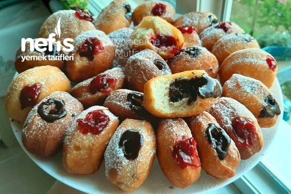 Alman Donutları Berliner (Videolu) Tarifi