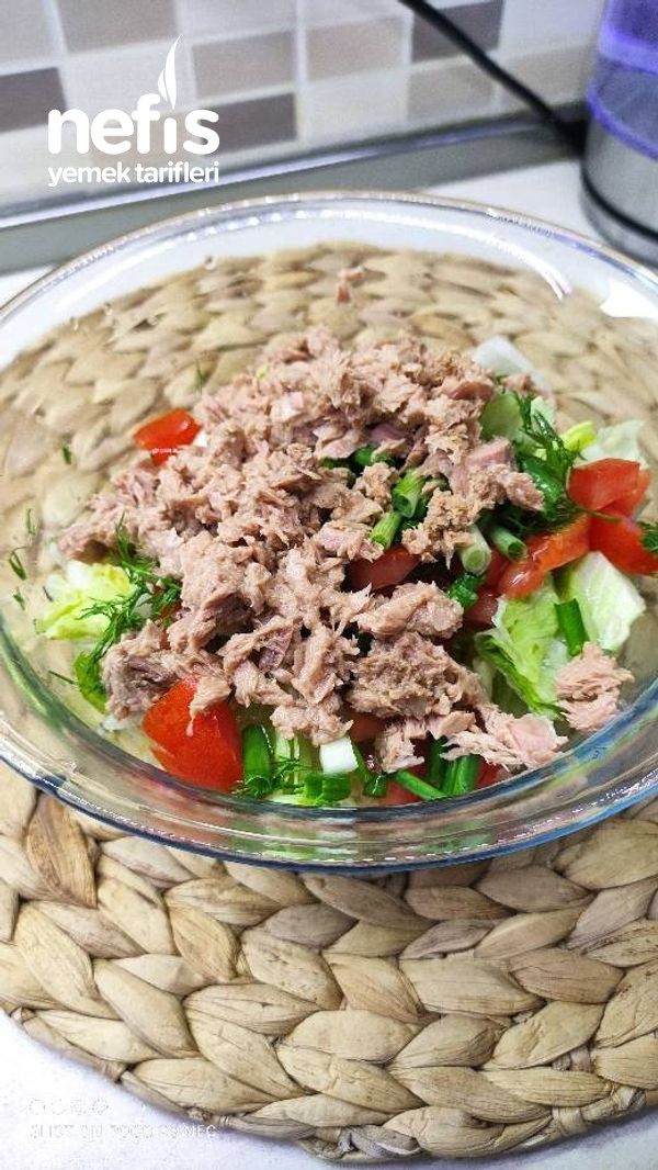 Ton Balıklı Göbek Salata