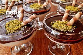Tam Ölçülü Çikolata Soslu Sütlü Tatlı (Bağımlılık Yapıyor) (Videolu) Tarifi