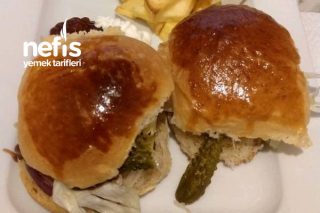 Hamburger Ev Yapımı Köfte Ve Ekmeğiyle Tarifi