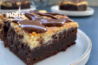 Brownie Cheesecake (Lezzet Bombası) Tarifi