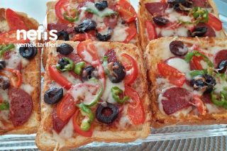 Dünyanın En Kolay Pizzası (Videolu) Tarifi