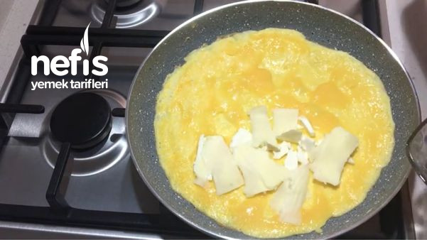 Peynirli Omlet Videolu