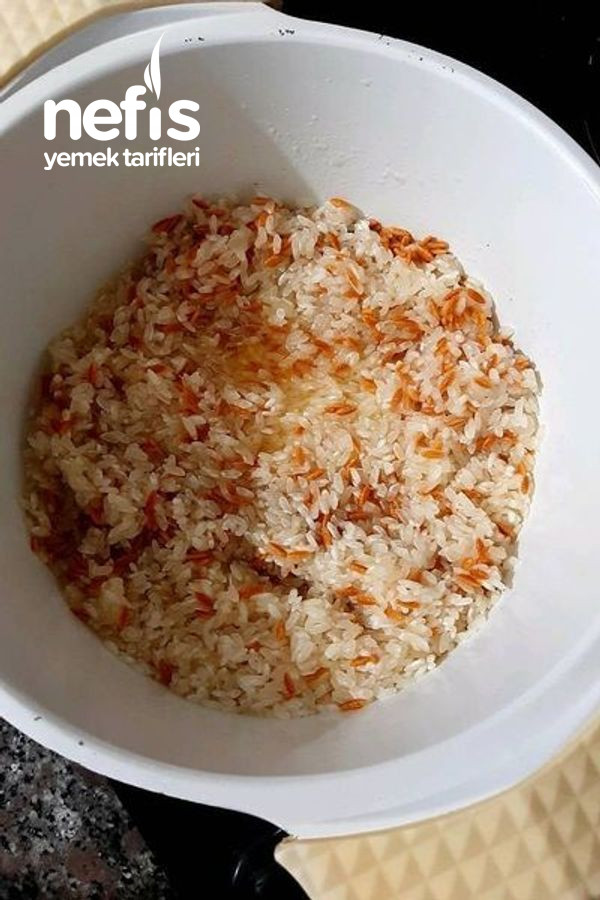 Pirinç Pilavı Tane Tane (Soğuk Su İle)